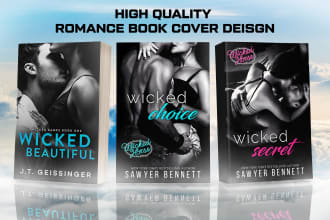 do erotic, romance book cover and ebook cover just 6hrs