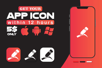 design professional ios or android app icon design