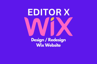 wix website, blog design or redesign wix