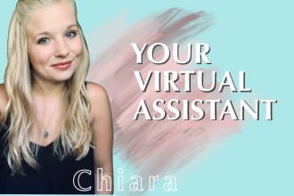 provide admin services or be your virtual assistant