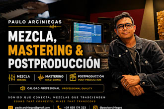 edit, mix, clean, repair, master, and more to your tracks