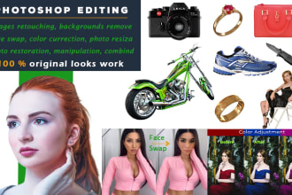remove background photo retouching face swap image editing