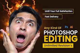 do expert adobe photoshop editing and image retouching
