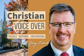 record a voice over for your christian ministry