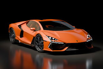 create realistic 3d car models and automotive renders in blender