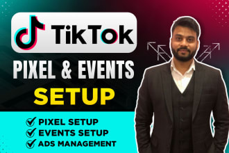 setup tiktok pixel conversion API, wordpress, shopify, events, tiktok ads