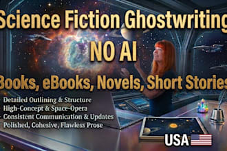 write cosmic science fiction or space opera adventure no ai