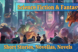 create your science fiction or fantasy story or novel