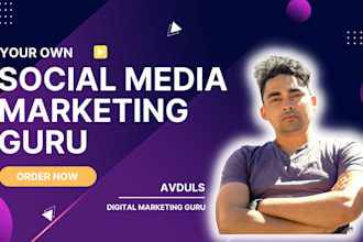 be your social media marketing guru