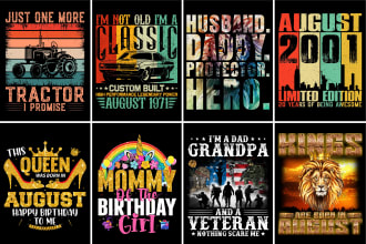 do trendy bulk custom t shirt design within 5 hours