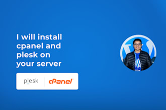 install cpanel and plesk on your server