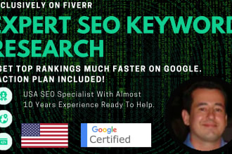 do expert SEO keyword research to rank your site faster