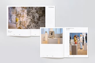 design lookbook, catalog, portfolio, brochure