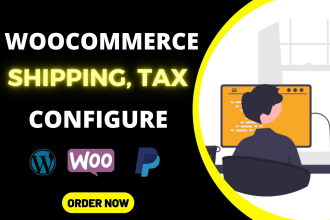 set up woocommerce taxes, shipping and dynamic pricing rules