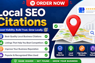 build manual USA local citations for local SEO