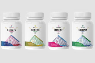 do label design, supplement label, packaging design, product label