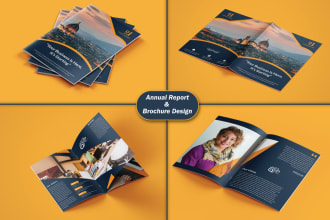 do brochure annual report, company profile design