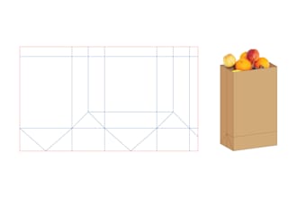 design custom packaging and dieline templates