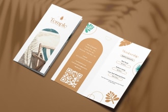 design trifold, bifold brochure, flyer, leaflet