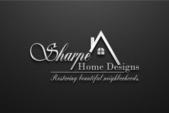create real estate realtor elegant signature logo