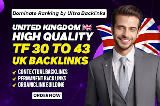 make high tf backlinks at UK sites