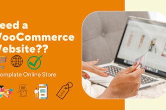create a wordpress website or ecommerce store