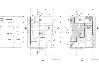 be the architect or draftsman to draw your floor plan using autocad