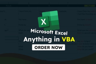 do excel, excel formulas, excel automation, and excel vba