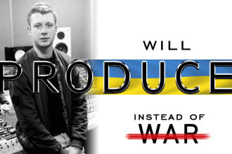 make a radio ready arrangement production for you