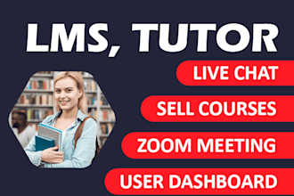 develop wordpress lms, tutor, learndash online course website