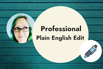 edit your document into plain english