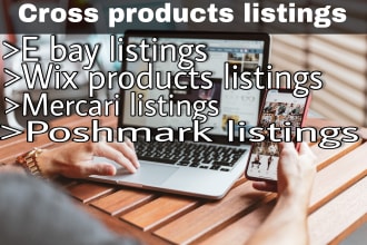 do 400 items cross product listing on ebay listing