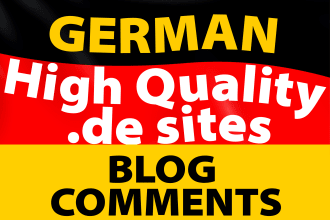 21 permanent german dofollow backlinks from germany sites