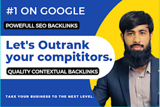 build high quality contextual dofollow backlinks white hat
