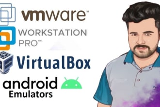setup virtual PC, vm workstation, virtualbox and vm esxi