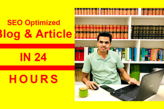 provide article writing and SEO blog writing