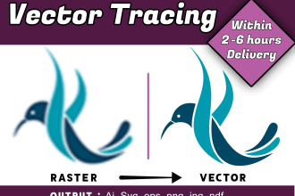 redesign vector, logo, and image convert ai, PDF, eps files