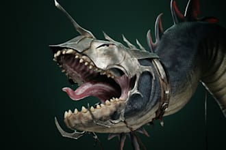 do digital zbrush sculpting creature or character
