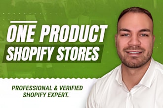 create premium one product shopify store