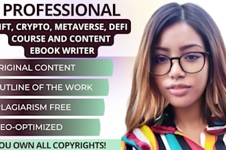 write an article on nft, metaverse, blockchain, crypto, nft course