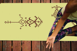 yoga mat design for you
