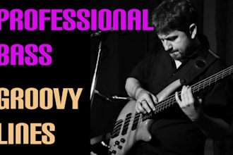 record and compose groovy bass lines for your songs