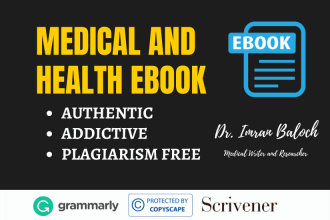 write an ebook on health, fitness and psychology