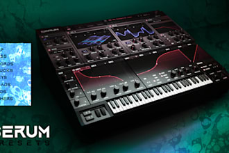 design HQ synth sounds for you
