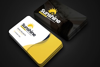 design modern professional nice business cards for you