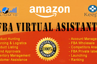 be your amazon fba virtual assistant