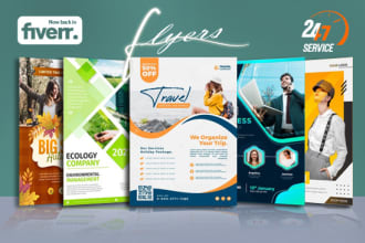 design the best creative flyer brochure leaflet poster invitaion