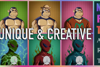 create unique nft art for your collection