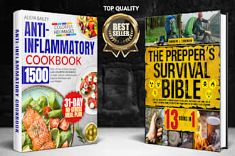 create a bestselling book cover for amazon KDP or ebook