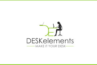 design a graceful cleaning, furniture and home furnishing logo
